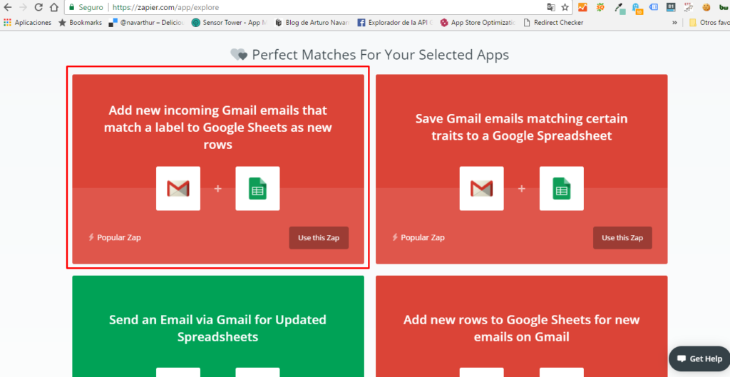 add new incoming gmail emails that match a label to google sheets