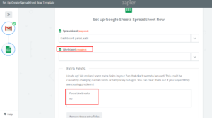 Importar data de gmail a Google hojas de calculo spreadsheets