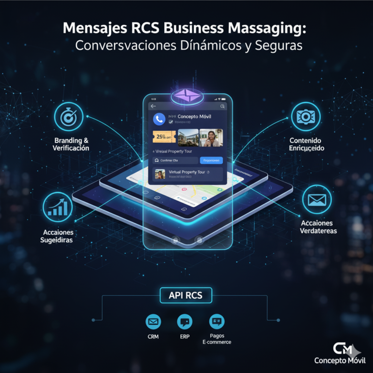 Mensajes RCS Business Messaging: Conversaciones Dinámicas y Seguras
