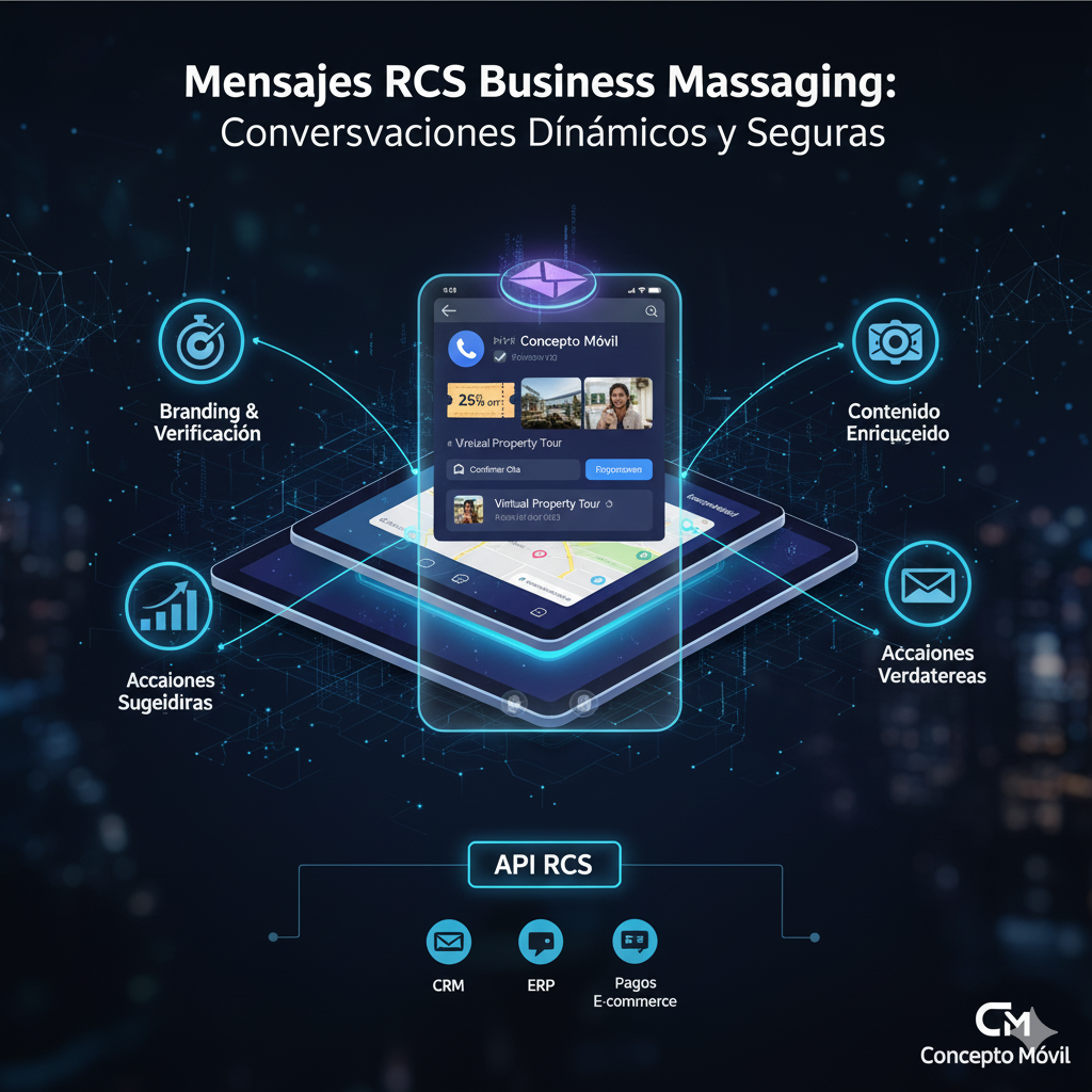 Mensajes RCS Business Messaging: Conversaciones Dinámicas y Seguras